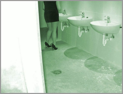 Voyeur spycam in ladies restrooms